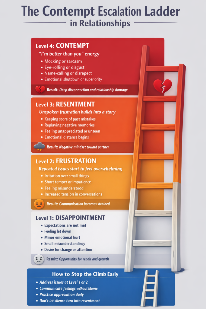 The Contempt Escalation Ladder