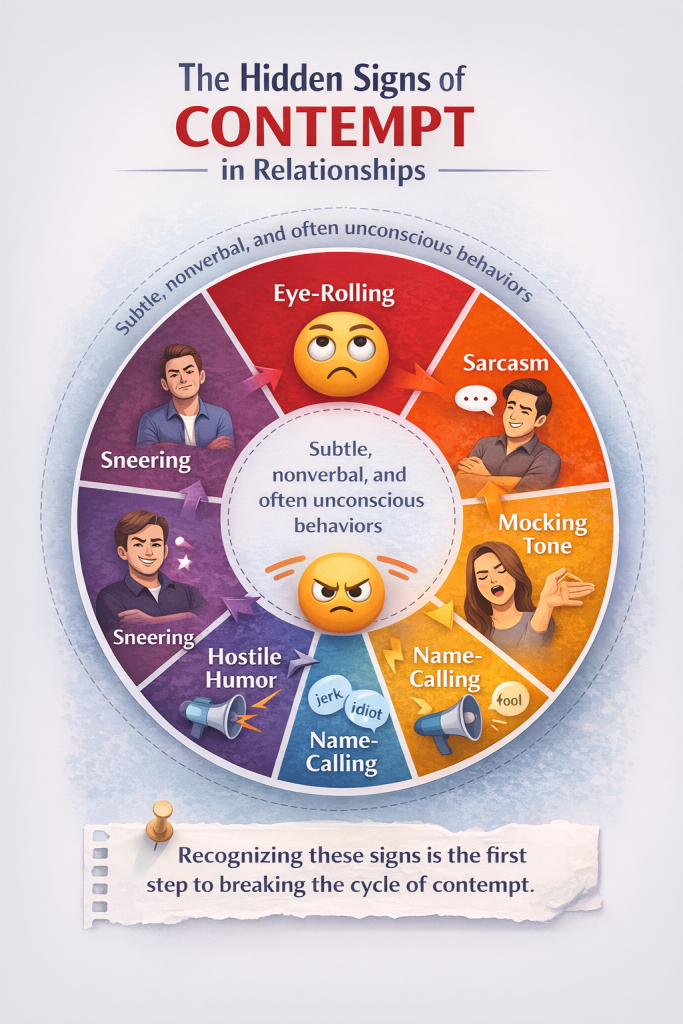 The Hidden Signs of Contempt Wheel
